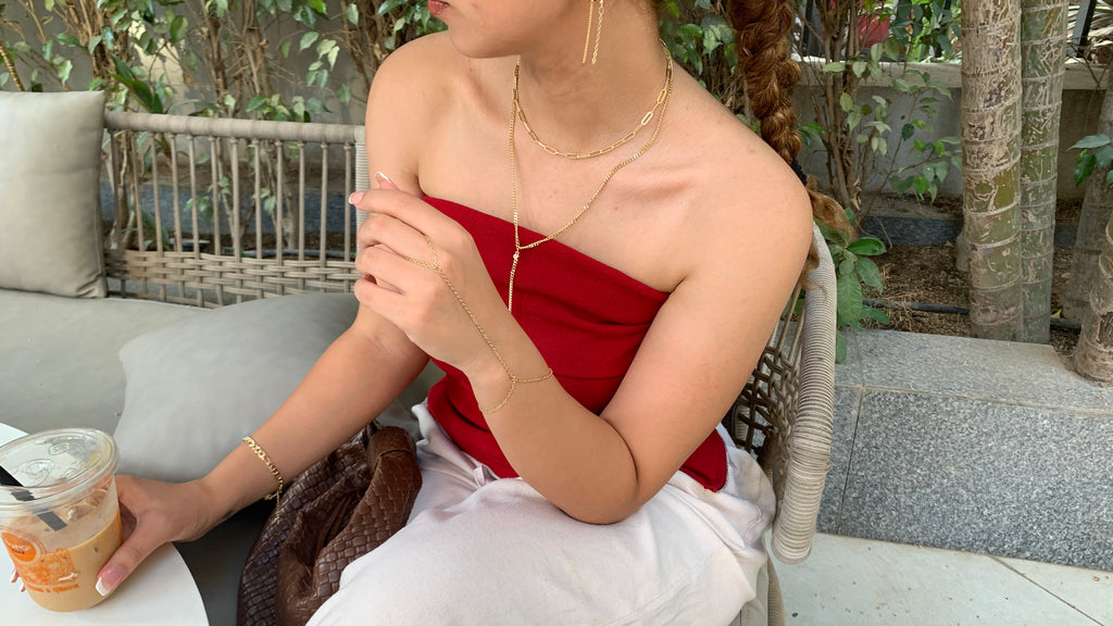 Drop necklace
